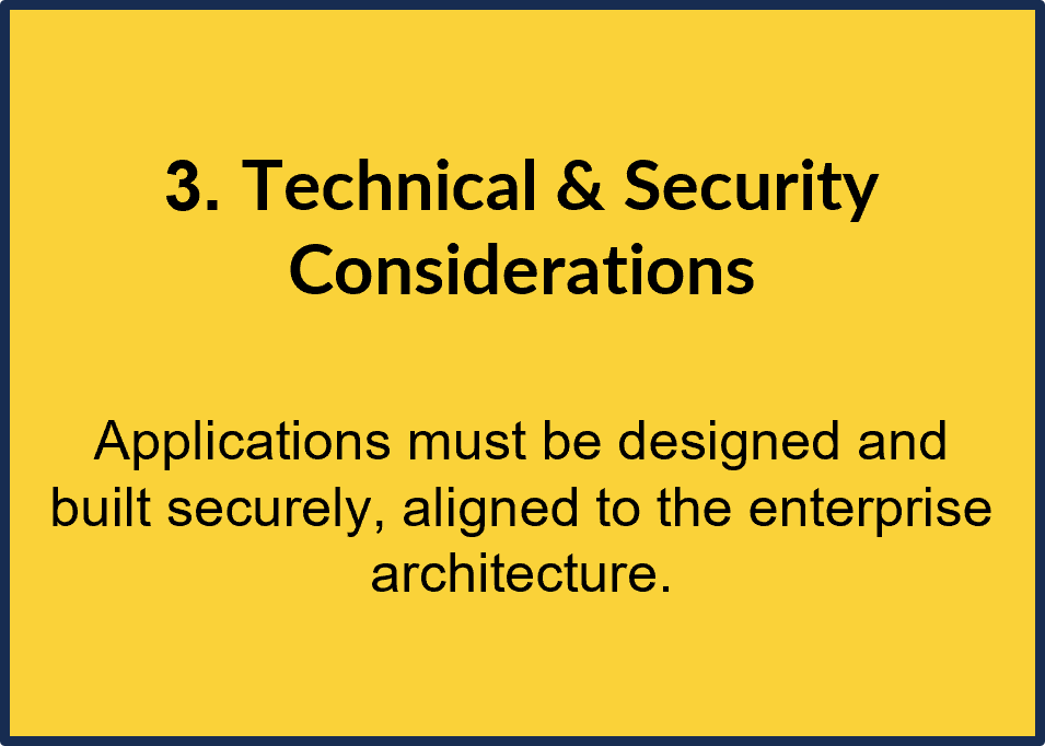 Step 3. Technical & Security Considerations